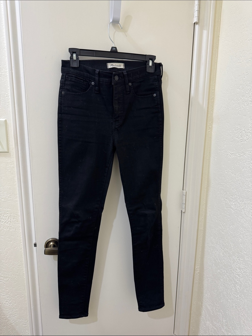Black High-Rise Skinny Jeans - Madewell
